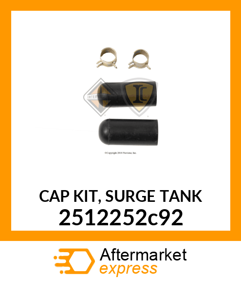 CAP KIT, SURGE TANK 2512252c92