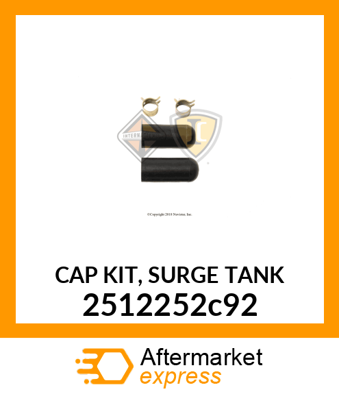 CAP KIT, SURGE TANK 2512252c92