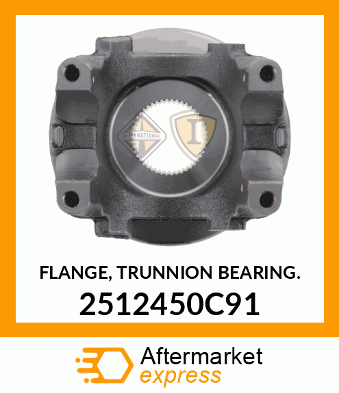 FLANGE, TRUNNION BEARING. 2512450C91