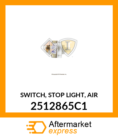SWITCH, STOP LIGHT, AIR 2512865C1