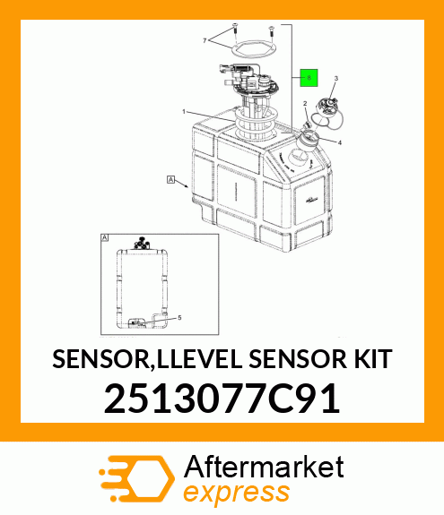 SENSOR,LLEVEL SENSOR KIT 2513077C91