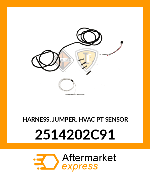 HARNESS, JUMPER, HVAC PT SENSOR 2514202C91