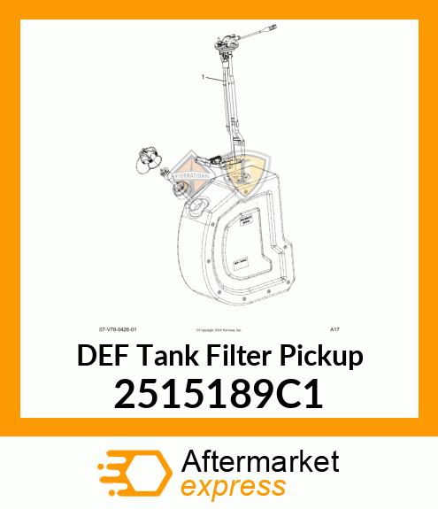 DEF Tank Filter Pickup 2515189C1