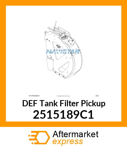 DEF Tank Filter Pickup 2515189C1