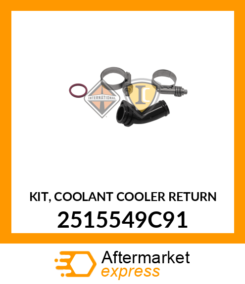 KIT, COOLANT COOLER RETURN 2515549C91