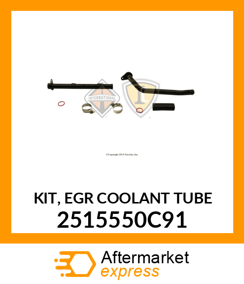 KIT, EGR COOLANT TUBE 2515550C91