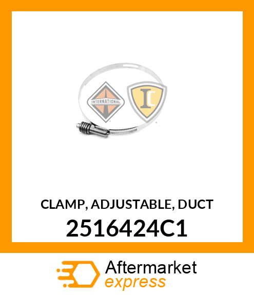 CLAMP, ADJUSTABLE, DUCT 2516424C1