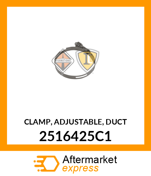 CLAMP, ADJUSTABLE, DUCT 2516425C1