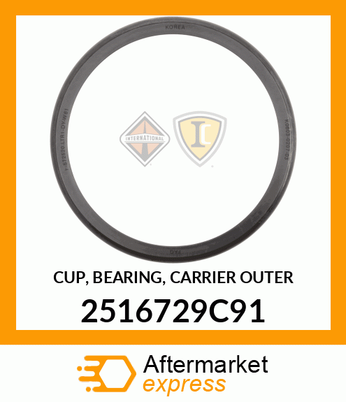CUP, BEARING, CARRIER OUTER 2516729C91