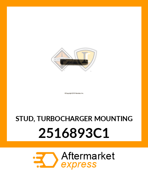 STUD, TURBOCHARGER MOUNTING 2516893C1