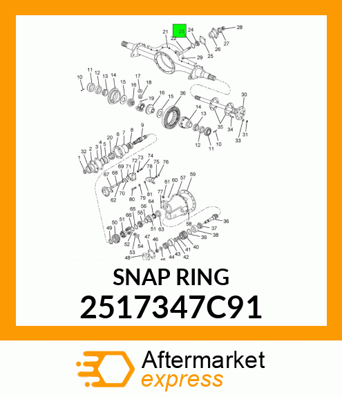 SNAP RING 2517347C91