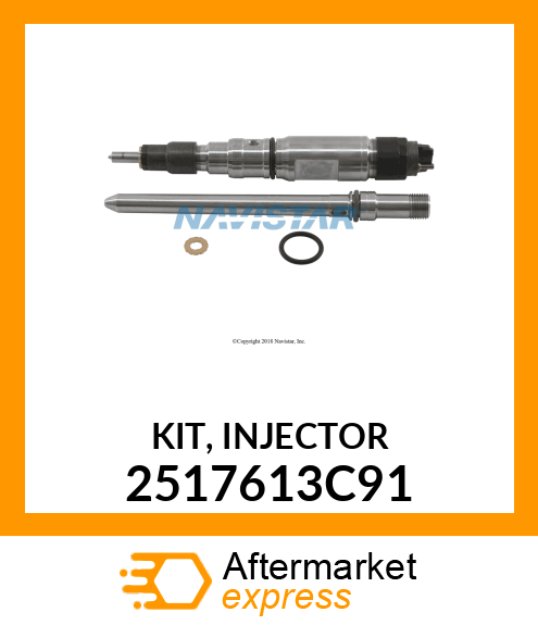 KIT, INJECTOR 2517613C91