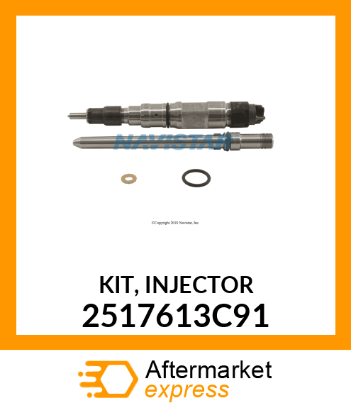 KIT, INJECTOR 2517613C91