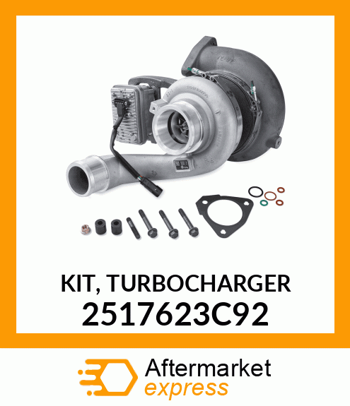 KIT, TURBOCHARGER 2517623C92