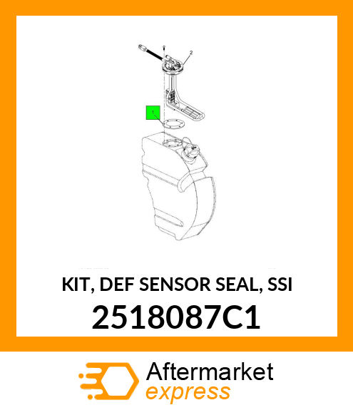 KIT, DEF SENSOR SEAL, SSI 2518087C1