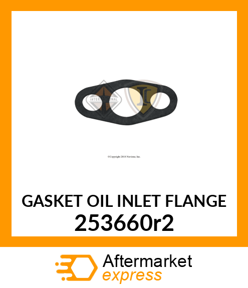 Gasket - Oil Tube 253660r2