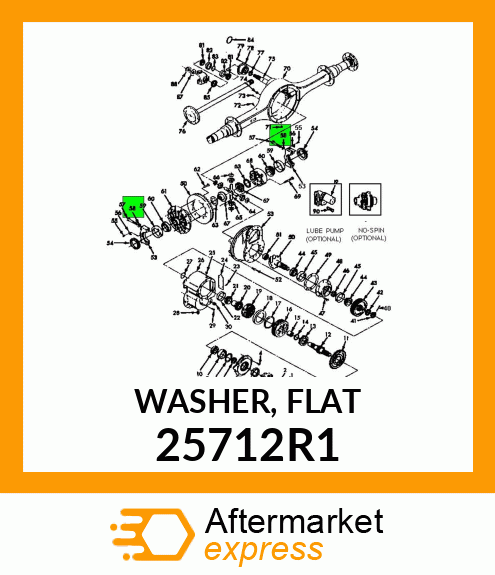 WASHER, FLAT 25712R1