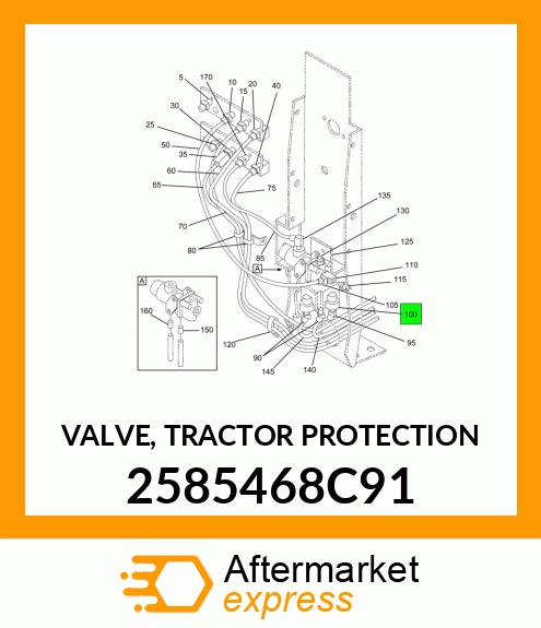 VALVE, TRACTOR PROTECTION 2585468C91