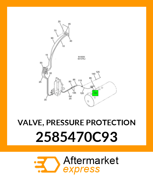 VALVE, PRESSURE PROTECTION 2585470C93