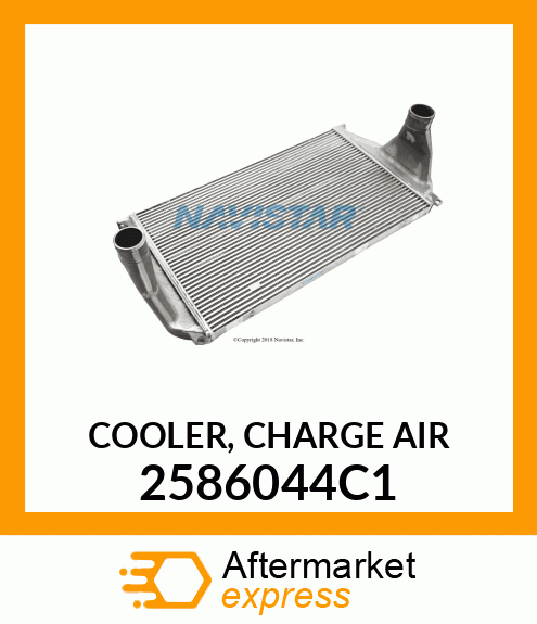 COOLER, CHARGE AIR 2586044C1