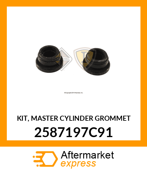 KIT, MASTER CYLINDER GROMMET 2587197C91