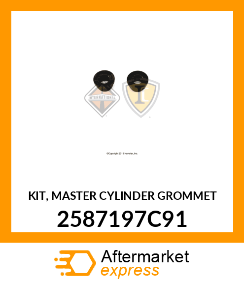 KIT, MASTER CYLINDER GROMMET 2587197C91