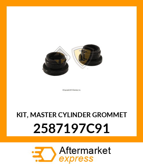 KIT, MASTER CYLINDER GROMMET 2587197C91