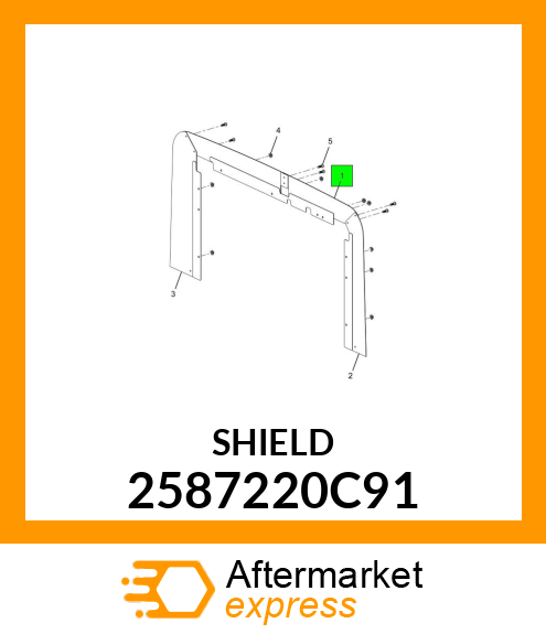 SEAL, TOP RECIRCULATION 2587220C91