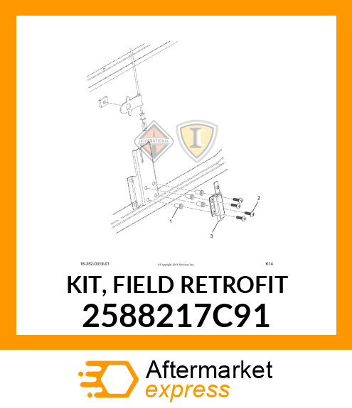 KIT, FIELD RETROFIT 2588217C91