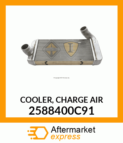 COOLER, CHARGE AIR 2588400C91