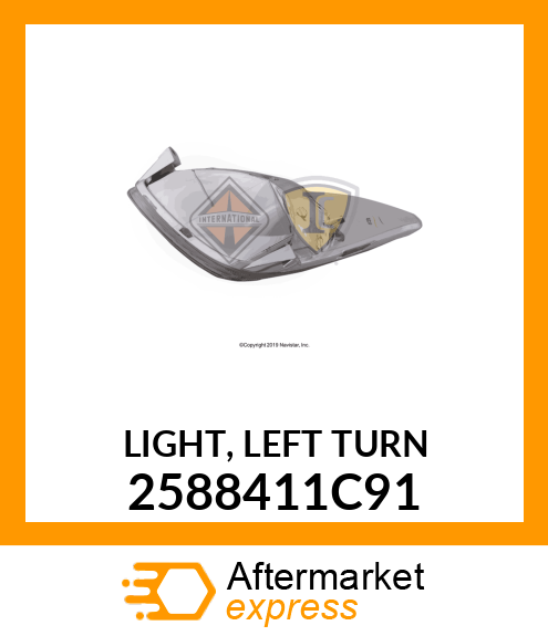 LIGHT, LEFT TURN 2588411C91