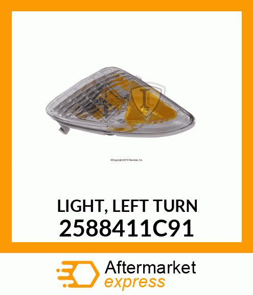 LIGHT, LEFT TURN 2588411C91