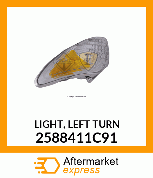 LIGHT, LEFT TURN 2588411C91