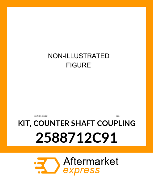 KIT, COUNTER SHAFT COUPLING 2588712C91