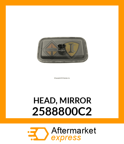 HEAD, MIRROR 2588800C2