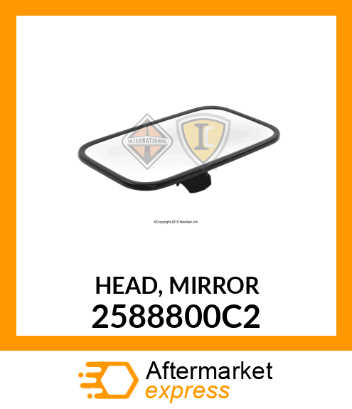 HEAD, MIRROR 2588800C2