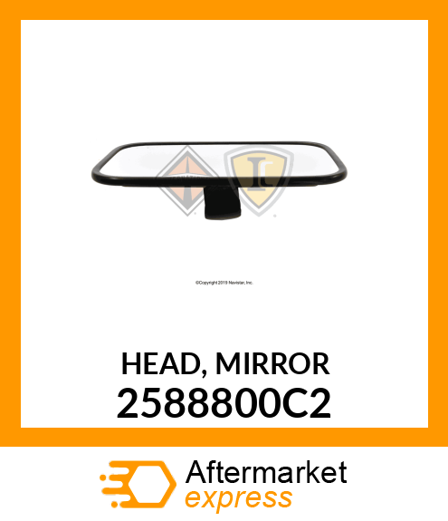 HEAD, MIRROR 2588800C2