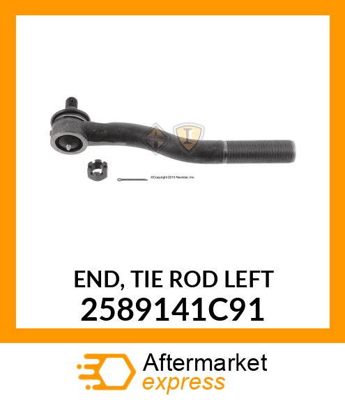 END, TIE ROD LEFT 2589141C91