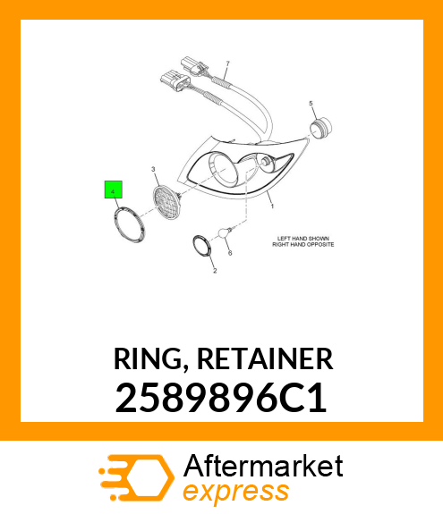 RING, RETAINER 2589896C1