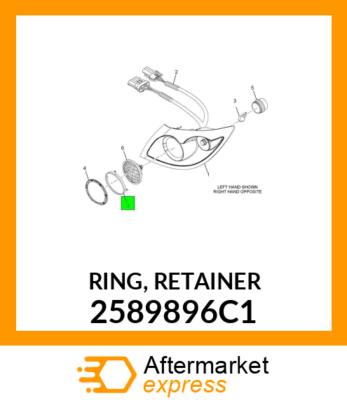 RING, RETAINER 2589896C1