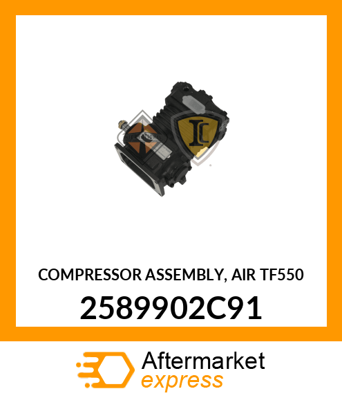COMPRESSOR ASSEMBLY, AIR TF550 2589902C91