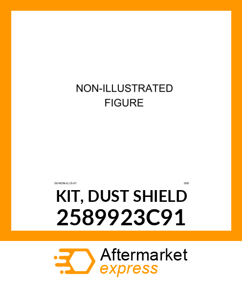 KIT, DUST SHIELD 2589923C91