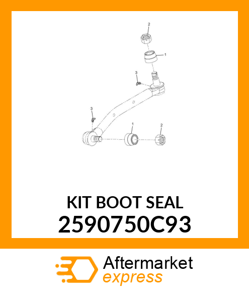 KIT BOOT SEAL 2590750C93