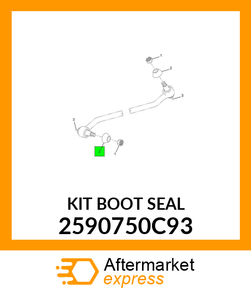 KIT BOOT SEAL 2590750C93