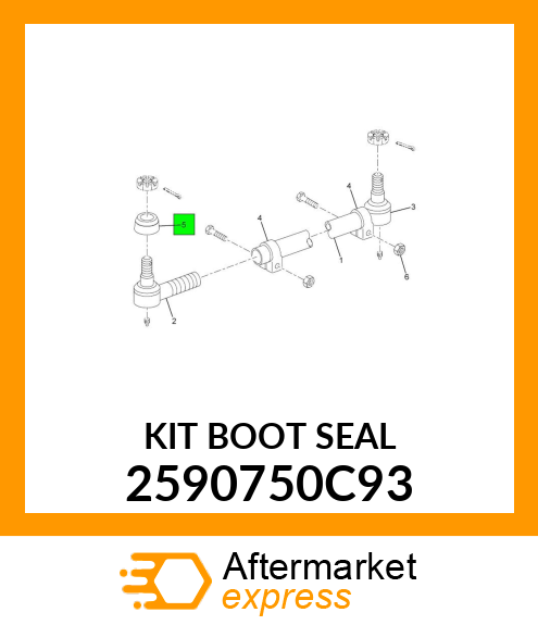 KIT BOOT SEAL 2590750C93