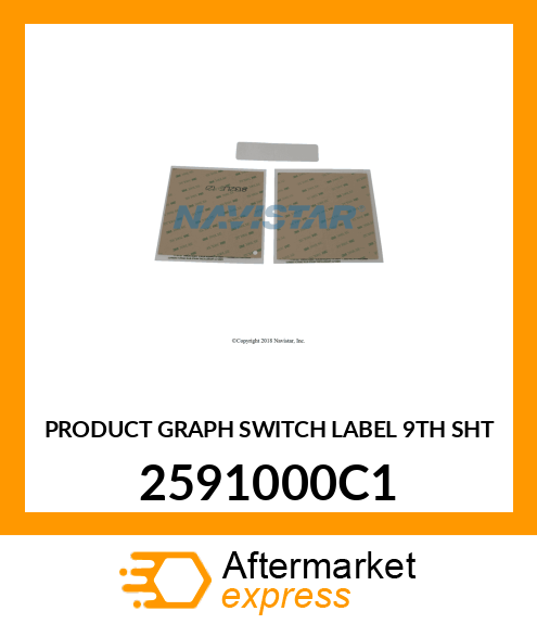 PRODUCT GRAPH SWITCH LABEL 9TH SHT 2591000C1