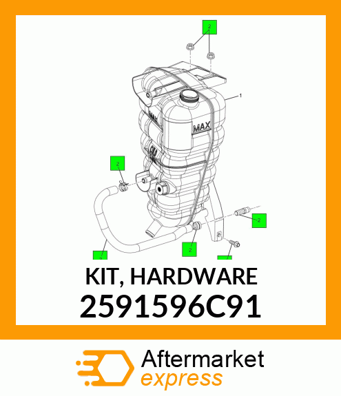 KIT, HARDWARE 2591596C91