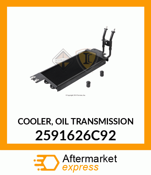 COOLER, OIL TRANSMISSION 2591626C92