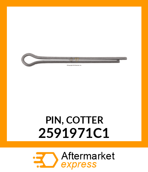 PIN, COTTER 2591971C1