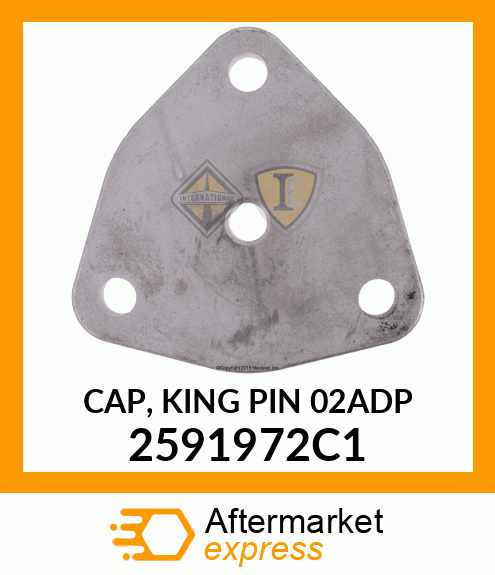 CAP, KING PIN 02ADP 2591972C1